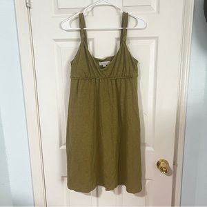 Olive Green Sun Dress
